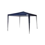 Gazebo-3m-x-3m-Poliester-Oxford-Azul-Com-Silver-Coating