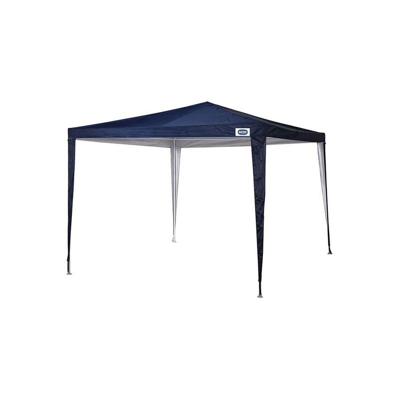 Gazebo-3m-x-3m-Poliester-Oxford-Azul-Com-Silver-Coating