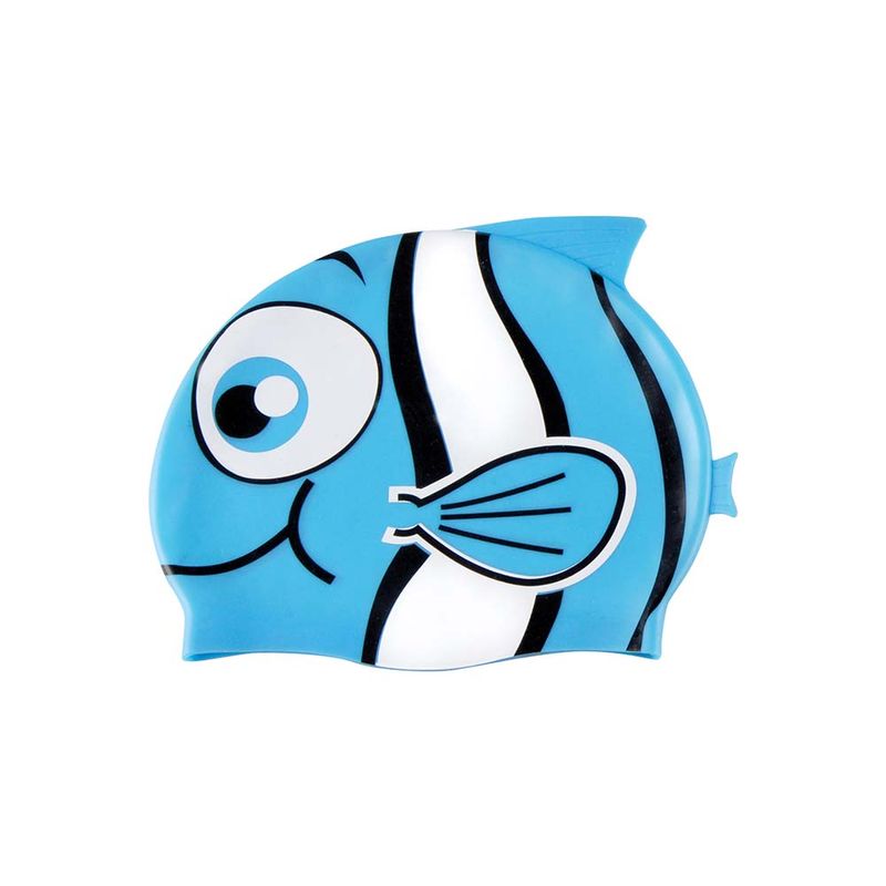 Touca-de-Natacao-Silicone-Peixinho