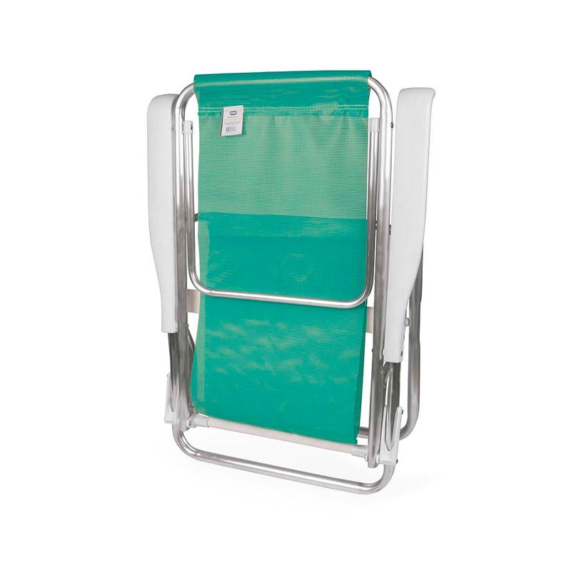 Cadeira-Reclinavel-8-Posicoes-Aluminio-Tela-Sannet-Verde-Maca
