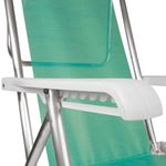 Cadeira-Reclinavel-8-Posicoes-Aluminio-Tela-Sannet-Verde-Maca