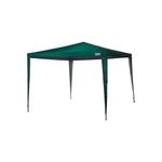Gazebo-3m-x-3m-Poliester-Oxford-Verde-Com-Silver-Coating
