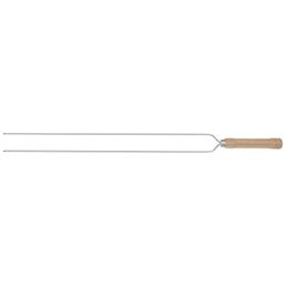 Espeto Duplo para Churrasco 65cm