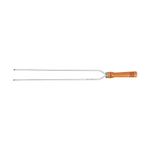 Espeto-Aluminio-Duplo-Para-Churrasco-90cm