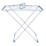 Varal-De-Chao-Aco-Com-Abas-Lovely-Azul-Turquesa