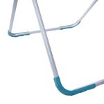Varal-De-Chao-Aco-Com-Abas-Lovely-Azul-Turquesa