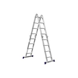 Escada Multifuncional com Plataforma 4x4 16 Degraus - Importada