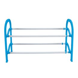 Sapateira Retrátil Azul e Rosa - Azul