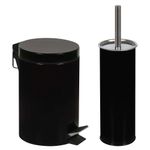 Conjunto-Agata-Lixeira-3-Litros-E-Escova-Para-Higienizacao-De-Vaso-Sanitario-Preto