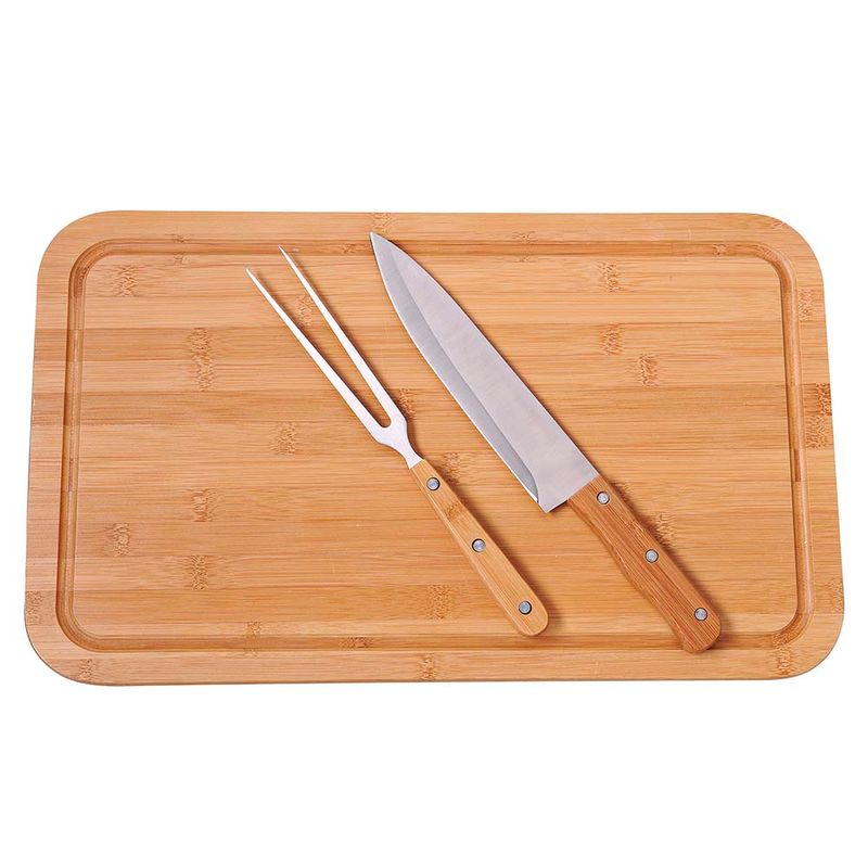 Conjunto-Churrasco-Bamboo-Tabua-Retangular-30cm-x-50cm