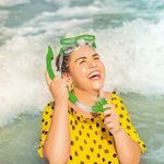 001885-Mascara-Mergulho-Snorkel-Juvenil-Sort-Verde-Amb