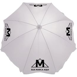 Guarda-Sol Silvercoating Prata Promocional