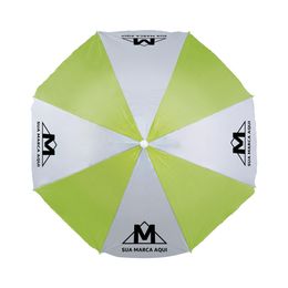 Guarda-Sol Silvercoating Verde Promocional