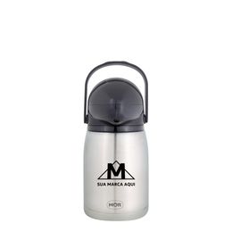 Garrafa Térmica Total Inox 1,3L Promocional