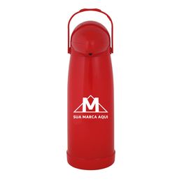 Garrafa Térmica Nobile 1,9L Vermelha Promocional
