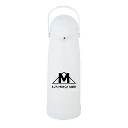 Garrafa Térmica Nobile 1,9L Branca Promocional