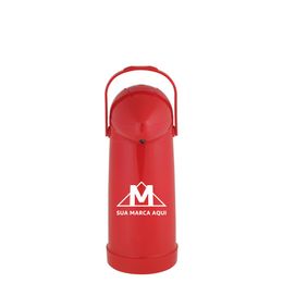 Garrafa Térmica Nobile 1L Vermelha Promocional