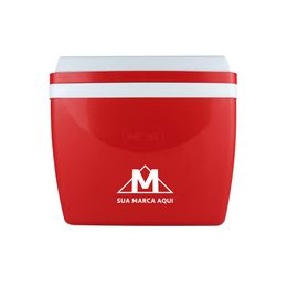 Caixa Térmica 34L Vermelha Promocional