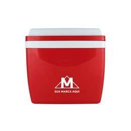 Caixa Térmica 26L Vermelha Promocional