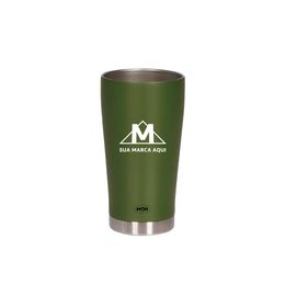 Copo Térmico Verde 475ml Promocional