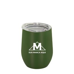 Copo Térmico Verde 360ml Promocional