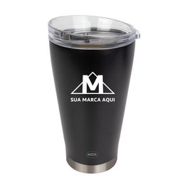 Copo Térmico Preto 700ml Promocional