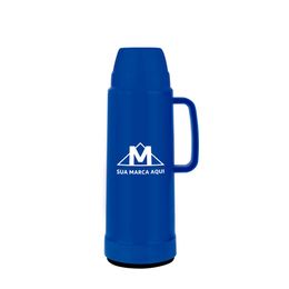 Garrafa Térmica Use 1L Azul Promocional