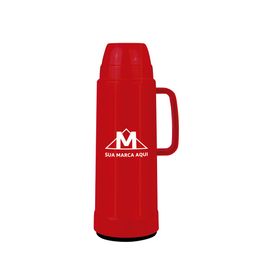 Garrafa Térmica Use 1L Vermelha Promocional