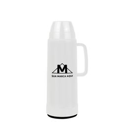 Garrafa Térmica Use 1L Branca Promocional