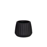 50005003-Vaso-Cachepot-Wave-15cm-Preto-1