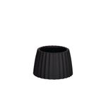 50005003-Vaso-Cachepot-Wave-15cm-Preto-Det-1