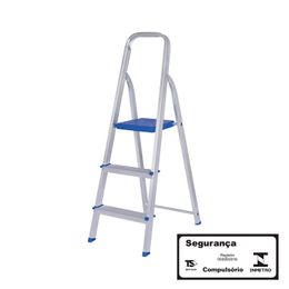 Escada Alumínio 3 Degraus