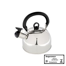 Chaleira Aço Inox 2 Litros Delizie