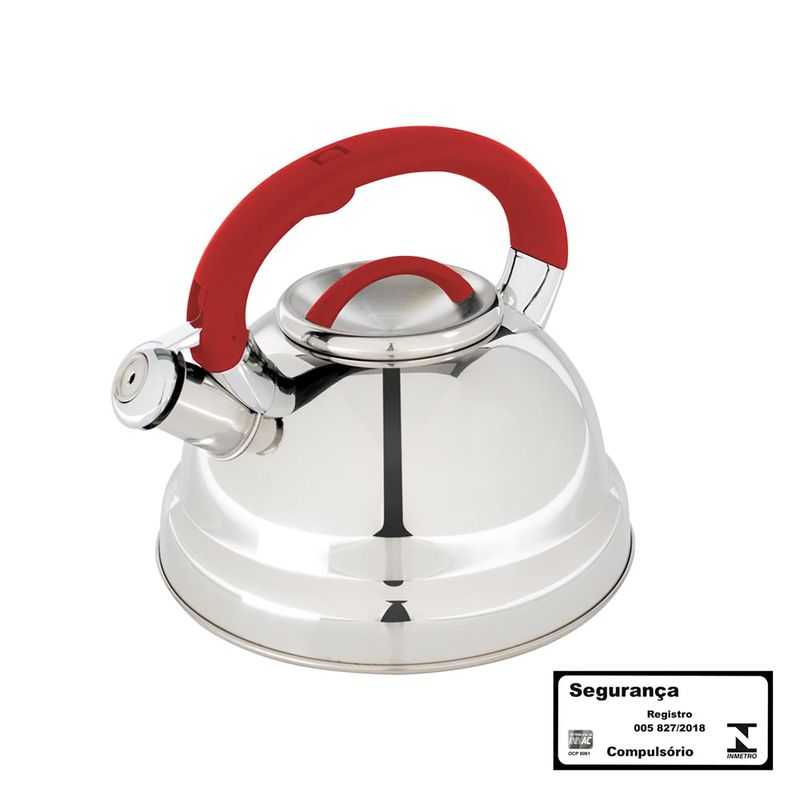 007707-Chaleira-Aco-Inox-3L-Fundo-Triplo-Dileta-Vermelha-Inmetro