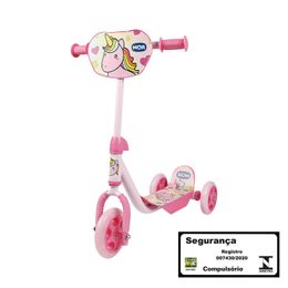 Patinete 3 Rodas Infantil Rosa