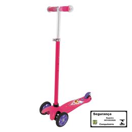 Patinete 3 Rodas Infanto-Juvenil Rosa
