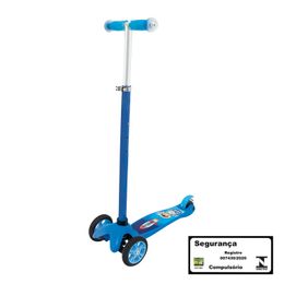 Patinete 3 Rodas Infanto-Juvenil Azul