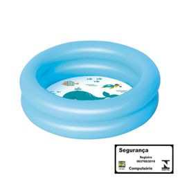 Banheira Inflável 28 Litros - azul
