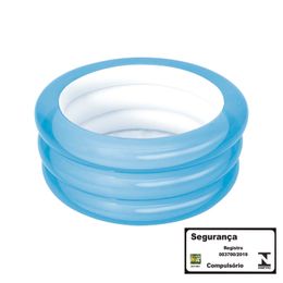 Banheira Inflável 80 Litros - azul