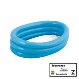 Banheira Inflável Oval - azul