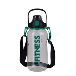 Garrafa Fitness preta 2l